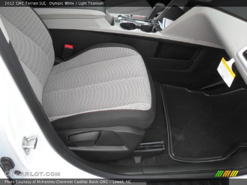 Olympic White / Light Titanium 2012 GMC Terrain SLE