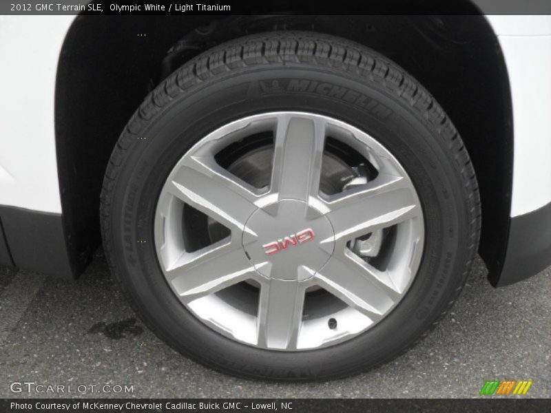 Olympic White / Light Titanium 2012 GMC Terrain SLE