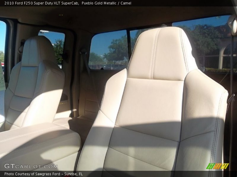 Pueblo Gold Metallic / Camel 2010 Ford F250 Super Duty XLT SuperCab