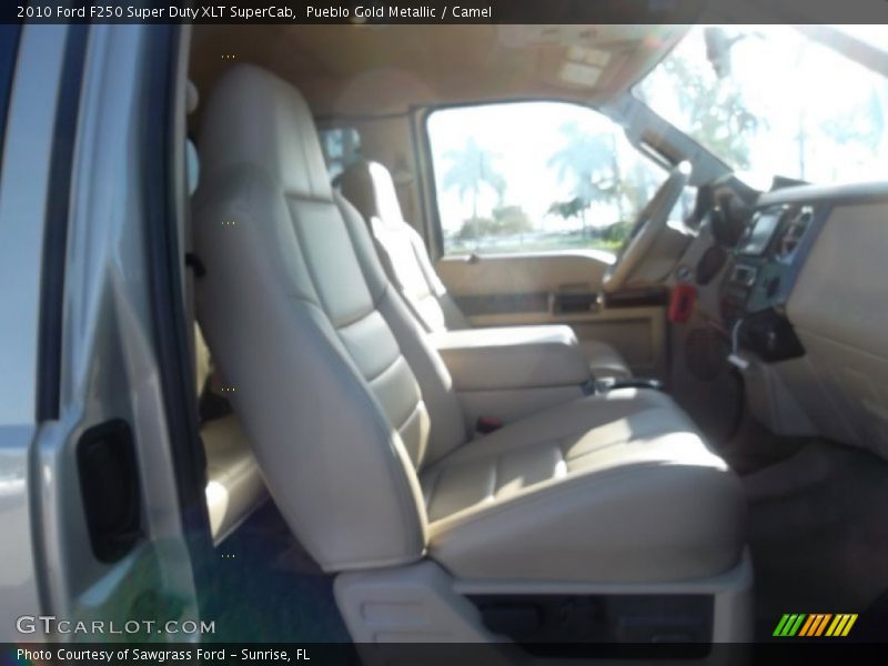 Pueblo Gold Metallic / Camel 2010 Ford F250 Super Duty XLT SuperCab