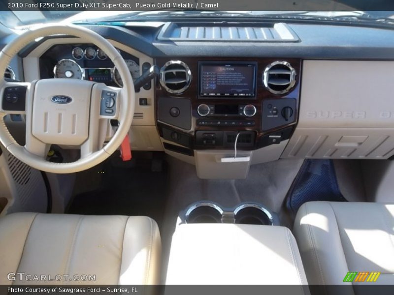 Dashboard of 2010 F250 Super Duty XLT SuperCab