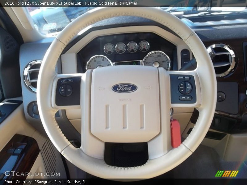  2010 F250 Super Duty XLT SuperCab Steering Wheel