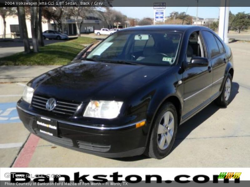 Black / Grey 2004 Volkswagen Jetta GLS 1.8T Sedan