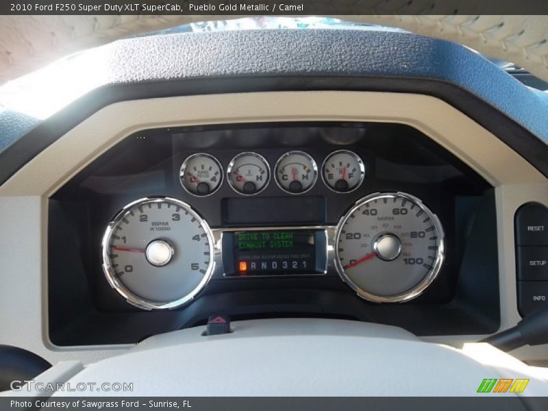  2010 F250 Super Duty XLT SuperCab XLT SuperCab Gauges