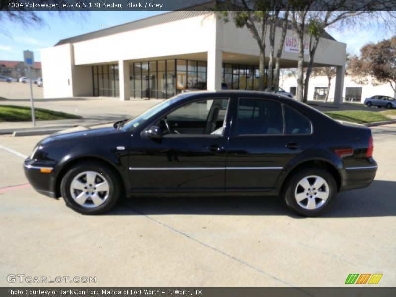 Black / Grey 2004 Volkswagen Jetta GLS 1.8T Sedan