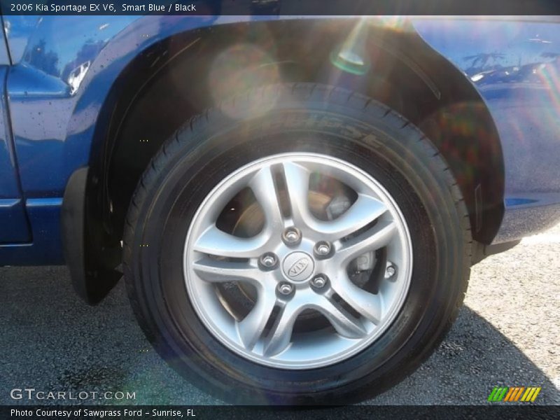 Smart Blue / Black 2006 Kia Sportage EX V6