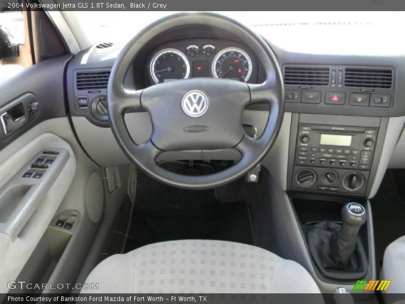 Black / Grey 2004 Volkswagen Jetta GLS 1.8T Sedan