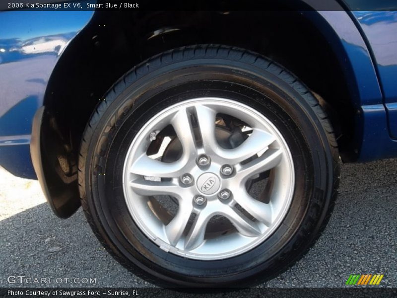 Smart Blue / Black 2006 Kia Sportage EX V6