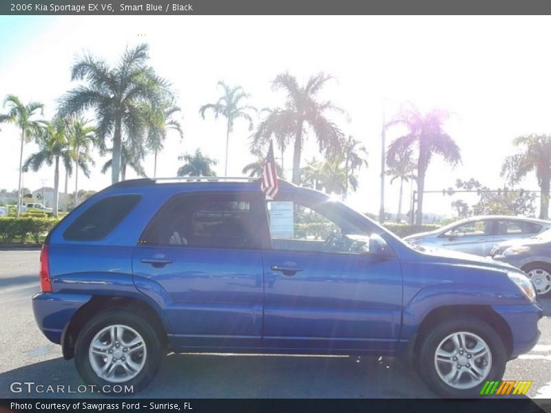 Smart Blue / Black 2006 Kia Sportage EX V6