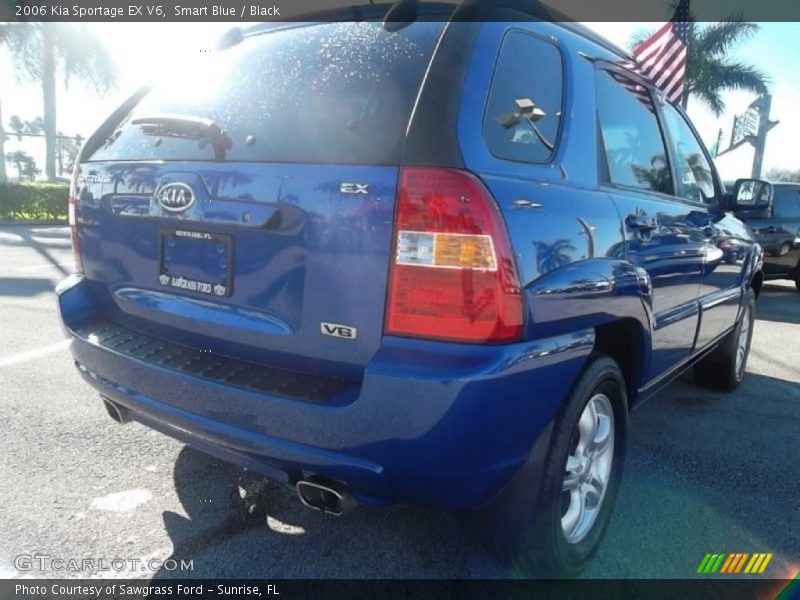 Smart Blue / Black 2006 Kia Sportage EX V6
