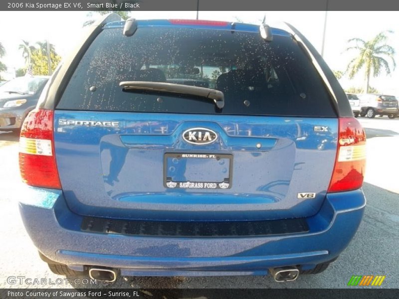 Smart Blue / Black 2006 Kia Sportage EX V6
