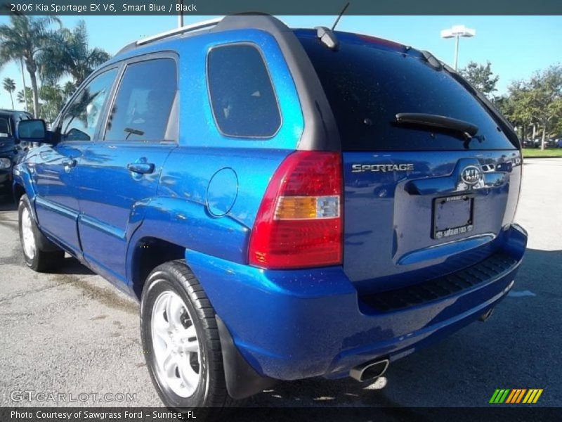 Smart Blue / Black 2006 Kia Sportage EX V6