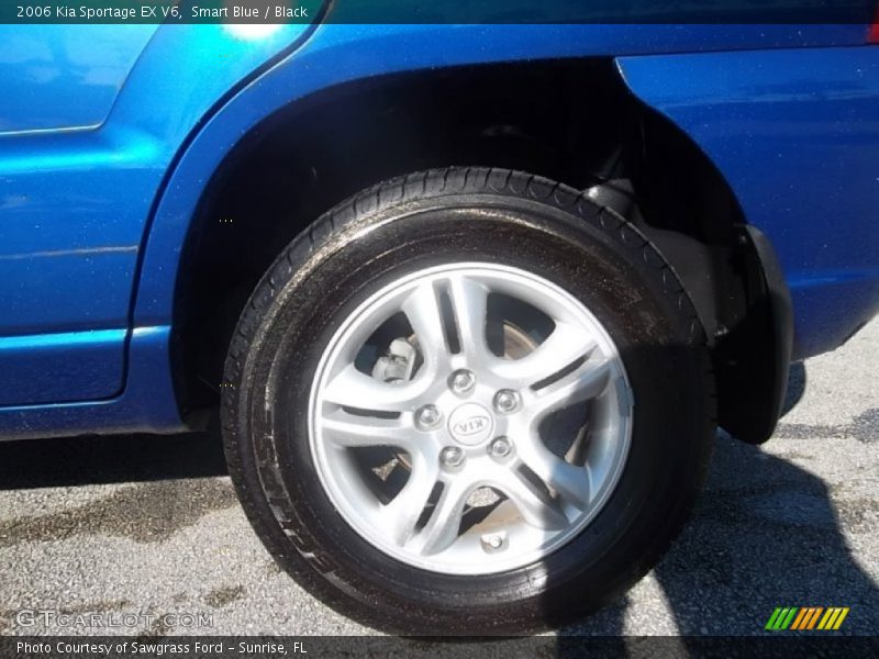 Smart Blue / Black 2006 Kia Sportage EX V6