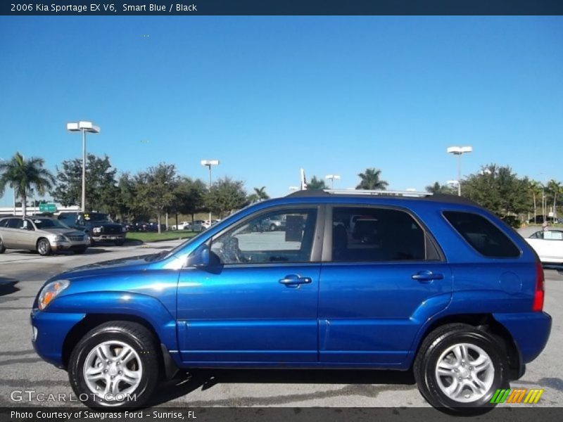 Smart Blue / Black 2006 Kia Sportage EX V6