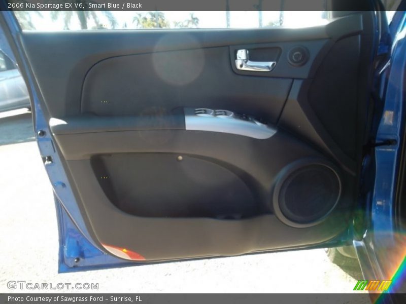 Smart Blue / Black 2006 Kia Sportage EX V6