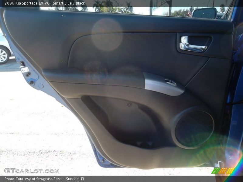 Smart Blue / Black 2006 Kia Sportage EX V6