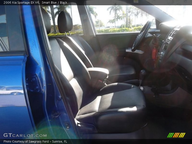 Smart Blue / Black 2006 Kia Sportage EX V6