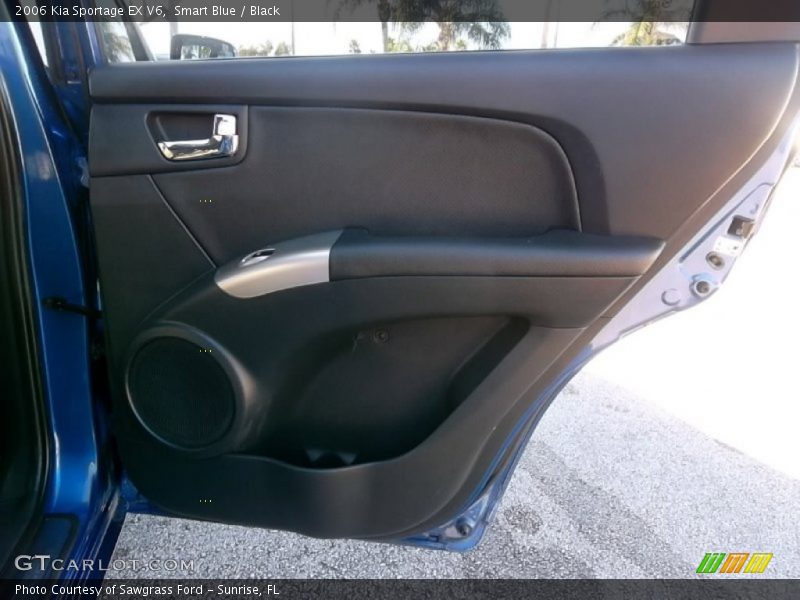 Smart Blue / Black 2006 Kia Sportage EX V6