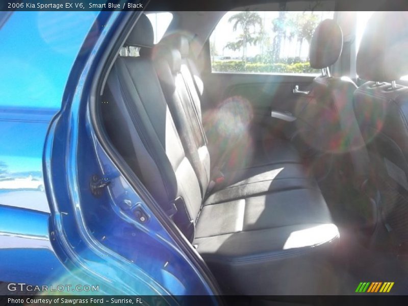 Smart Blue / Black 2006 Kia Sportage EX V6