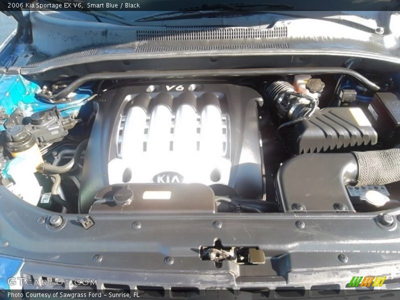 Smart Blue / Black 2006 Kia Sportage EX V6