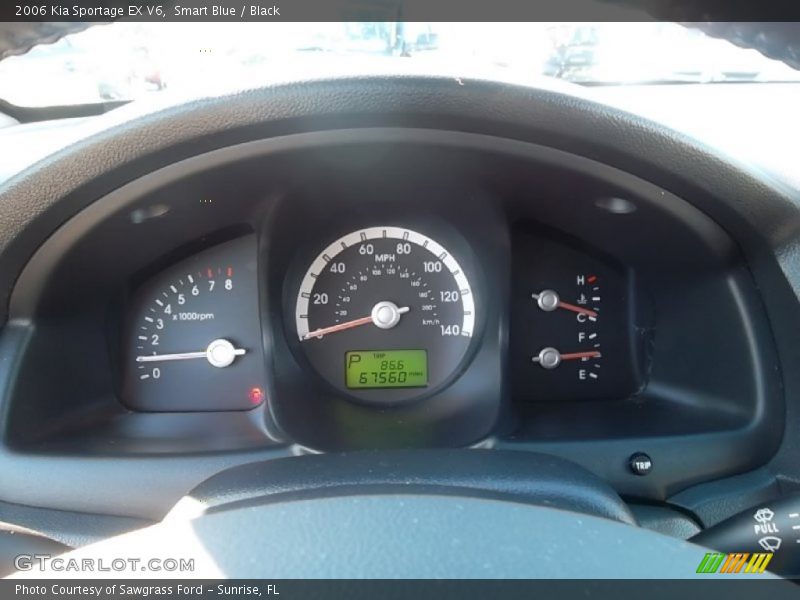 Smart Blue / Black 2006 Kia Sportage EX V6
