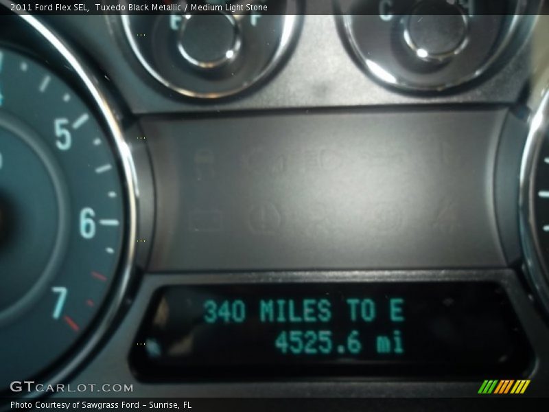Tuxedo Black Metallic / Medium Light Stone 2011 Ford Flex SEL
