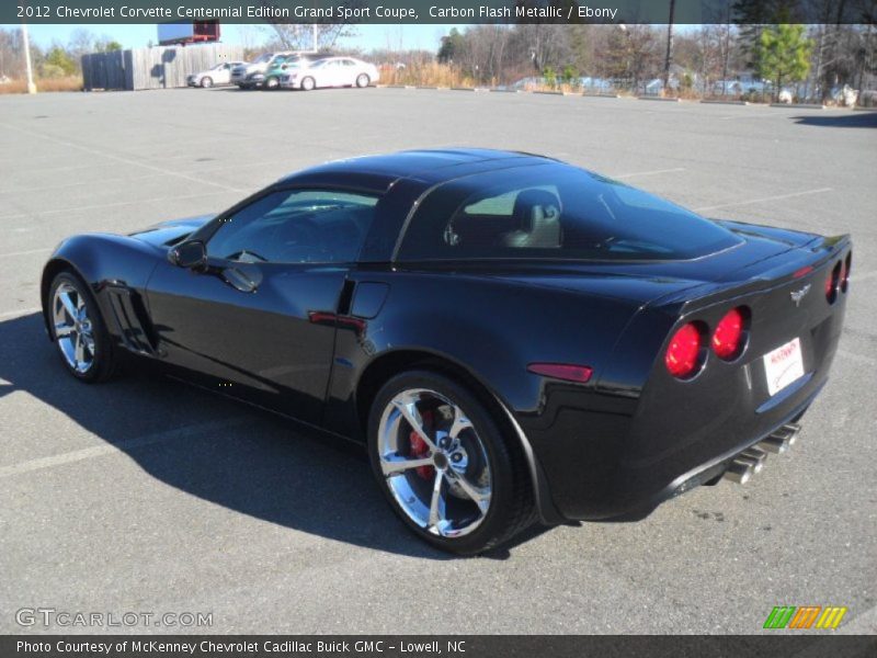 Carbon Flash Metallic / Ebony 2012 Chevrolet Corvette Centennial Edition Grand Sport Coupe