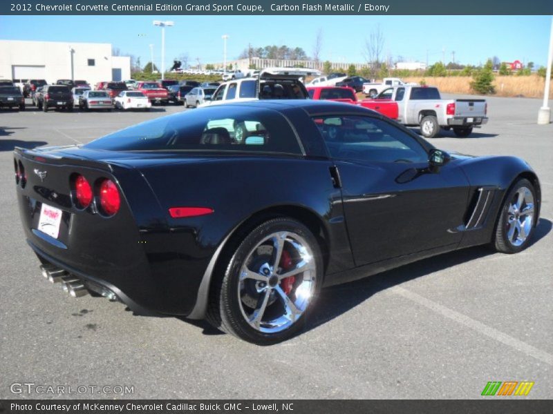 Carbon Flash Metallic / Ebony 2012 Chevrolet Corvette Centennial Edition Grand Sport Coupe