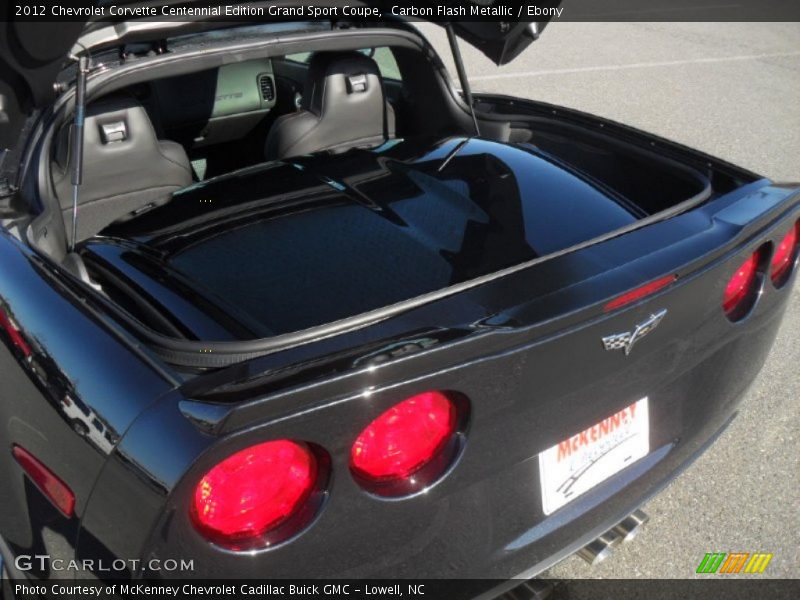 Carbon Flash Metallic / Ebony 2012 Chevrolet Corvette Centennial Edition Grand Sport Coupe