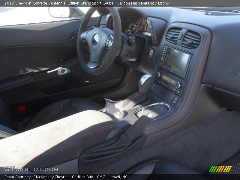 Carbon Flash Metallic / Ebony 2012 Chevrolet Corvette Centennial Edition Grand Sport Coupe