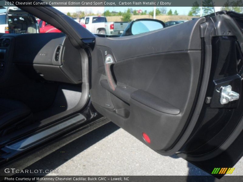 Carbon Flash Metallic / Ebony 2012 Chevrolet Corvette Centennial Edition Grand Sport Coupe