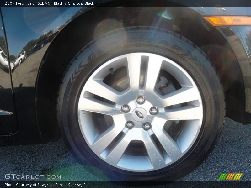 Black / Charcoal Black 2007 Ford Fusion SEL V6