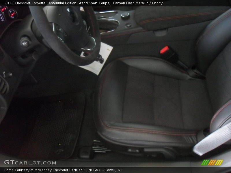 Carbon Flash Metallic / Ebony 2012 Chevrolet Corvette Centennial Edition Grand Sport Coupe