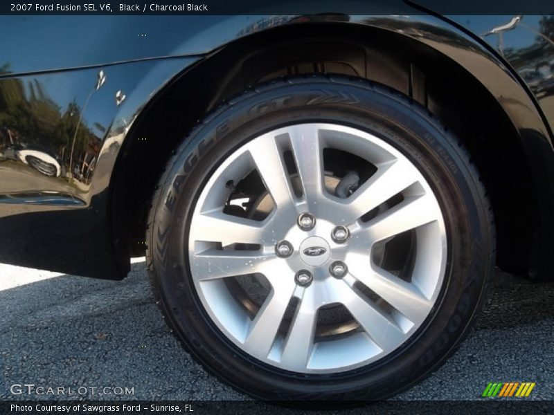 Black / Charcoal Black 2007 Ford Fusion SEL V6