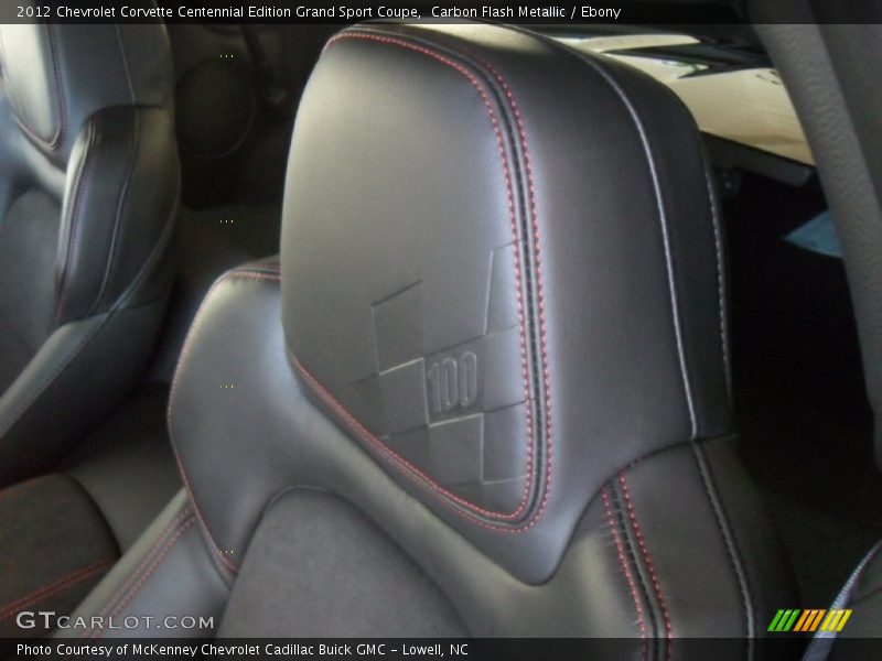 Carbon Flash Metallic / Ebony 2012 Chevrolet Corvette Centennial Edition Grand Sport Coupe