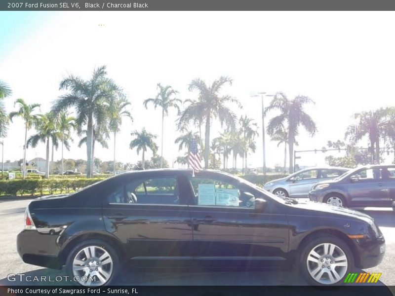 Black / Charcoal Black 2007 Ford Fusion SEL V6