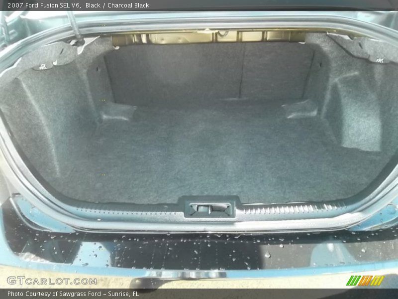 Black / Charcoal Black 2007 Ford Fusion SEL V6