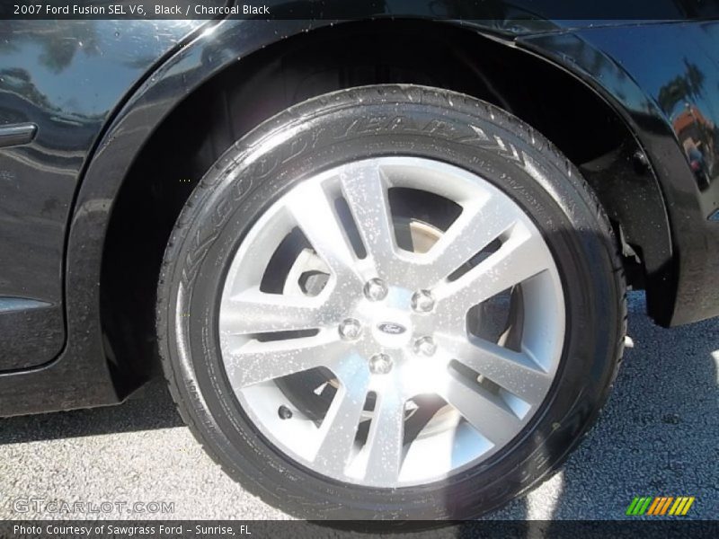 Black / Charcoal Black 2007 Ford Fusion SEL V6