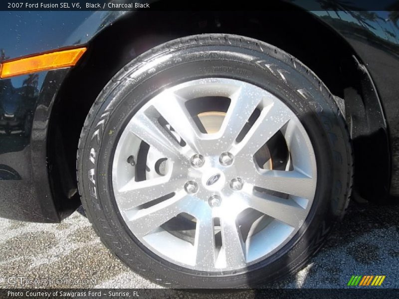 Black / Charcoal Black 2007 Ford Fusion SEL V6