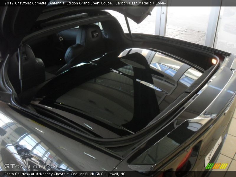 Carbon Flash Metallic / Ebony 2012 Chevrolet Corvette Centennial Edition Grand Sport Coupe