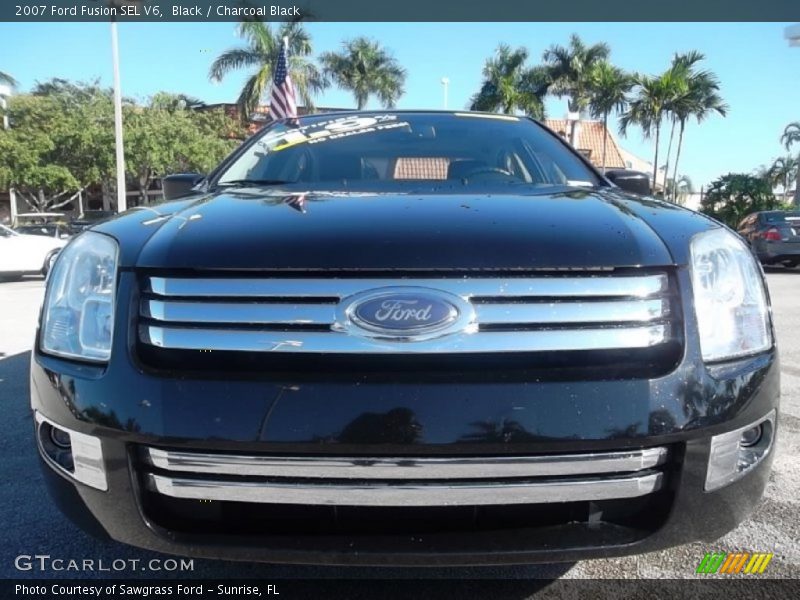 Black / Charcoal Black 2007 Ford Fusion SEL V6