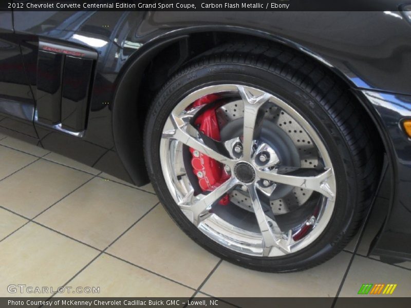  2012 Corvette Centennial Edition Grand Sport Coupe Wheel