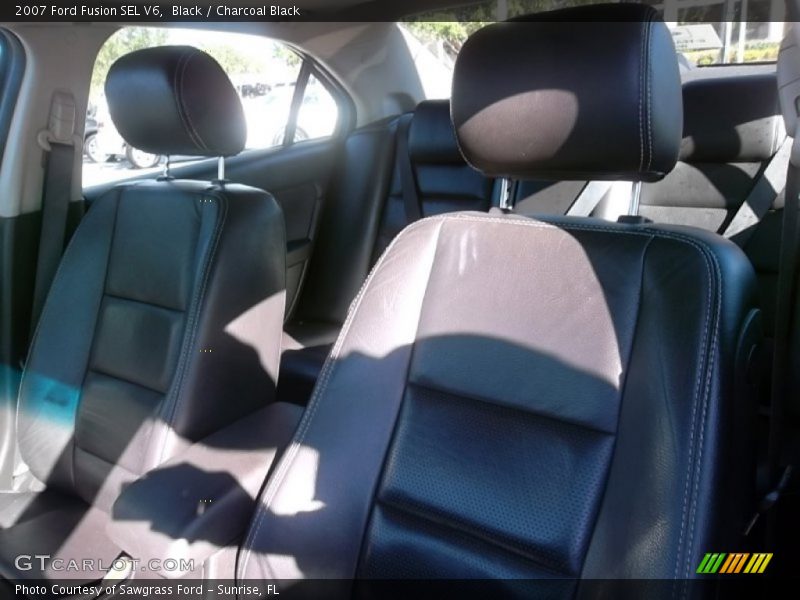 Black / Charcoal Black 2007 Ford Fusion SEL V6