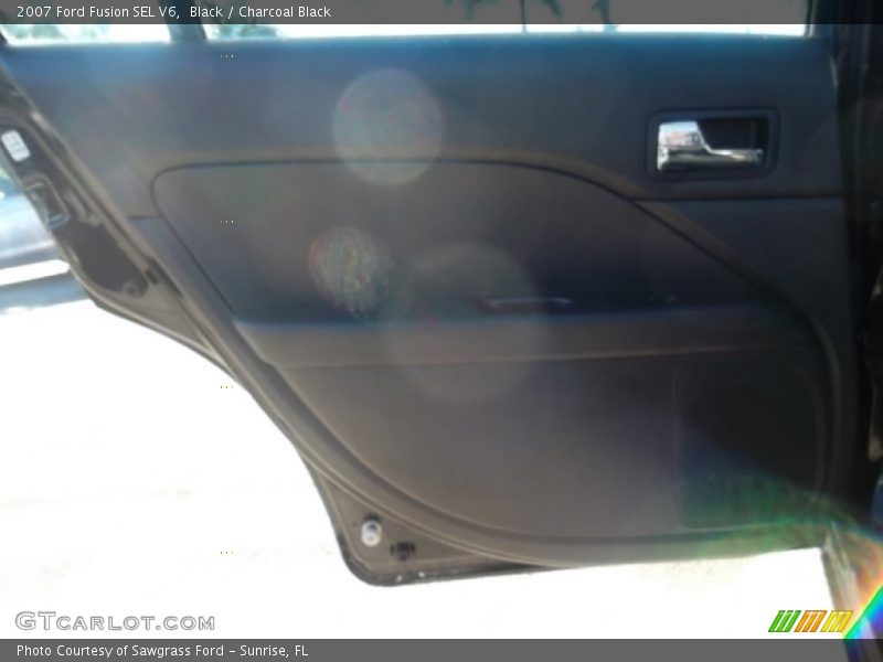 Black / Charcoal Black 2007 Ford Fusion SEL V6