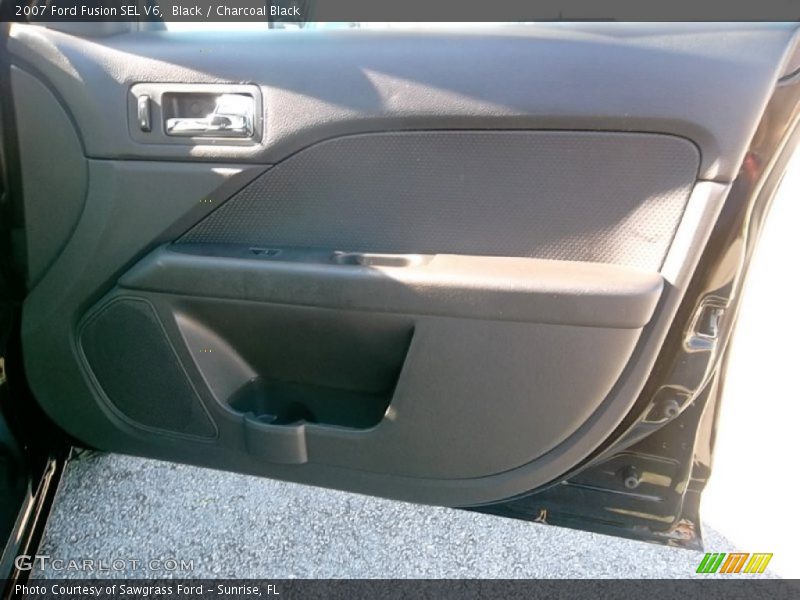 Black / Charcoal Black 2007 Ford Fusion SEL V6