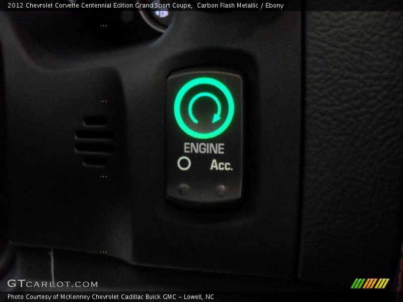 Carbon Flash Metallic / Ebony 2012 Chevrolet Corvette Centennial Edition Grand Sport Coupe