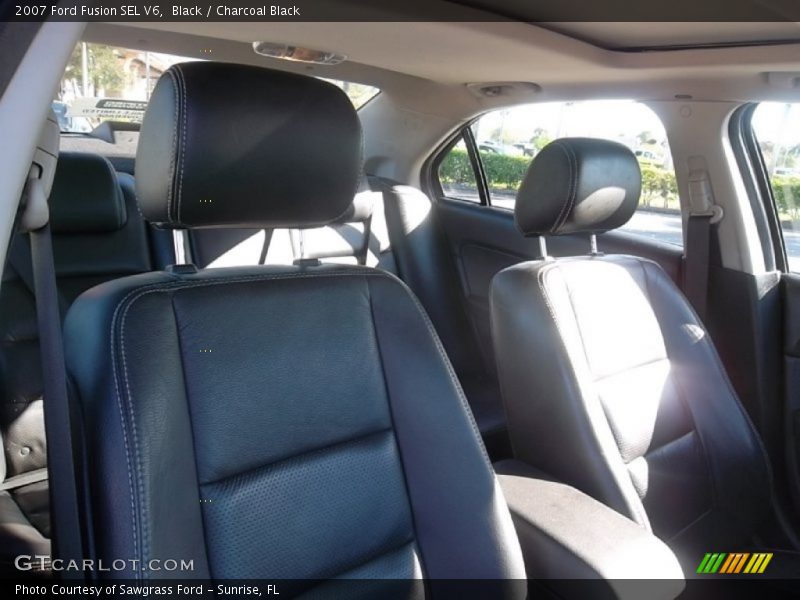 Black / Charcoal Black 2007 Ford Fusion SEL V6