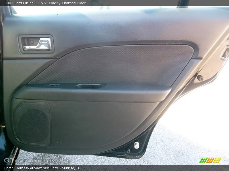 Black / Charcoal Black 2007 Ford Fusion SEL V6