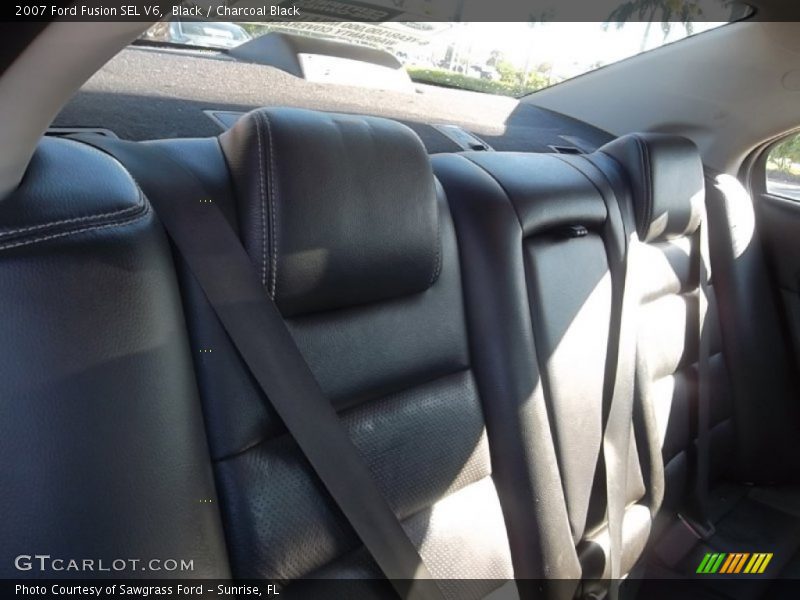 Black / Charcoal Black 2007 Ford Fusion SEL V6