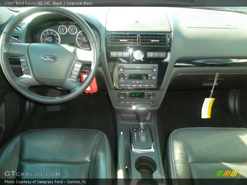 Black / Charcoal Black 2007 Ford Fusion SEL V6